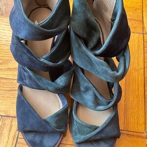 Leather Strappy Heel from Anthropologie 8.5